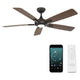Modern Forms - Mykonos 5 Indoor/Outdoor 5-Blade 60" Smart Ceiling Fan with LED Light Kit and Remote Control - Lights Canada