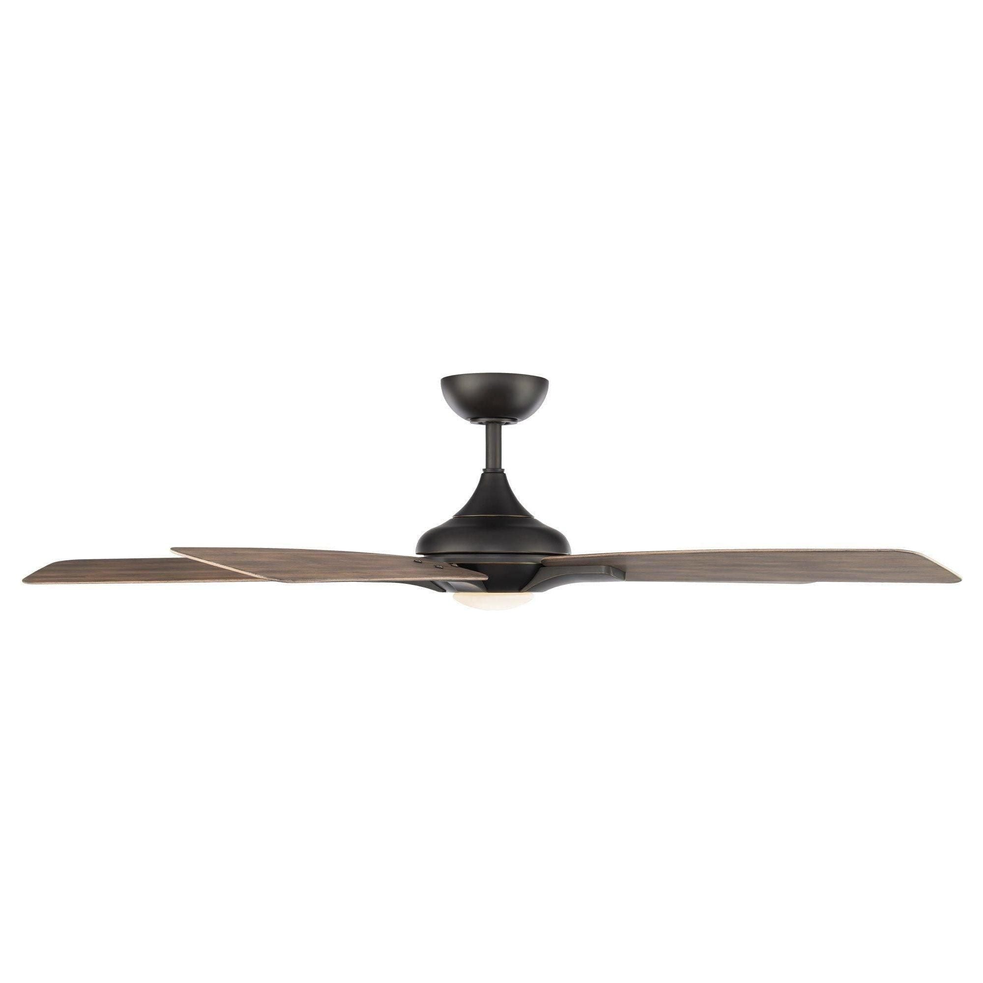 Modern Forms - Mykonos 5 Indoor/Outdoor 5-Blade 60" Smart Ceiling Fan with LED Light Kit and Remote Control - Lights Canada