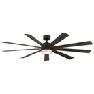 Modern Forms - Wynd XL Indoor/Outdoor 9-Blade 72" Smart Ceiling Fan with LED Light Kit and Remote Control - Lights Canada