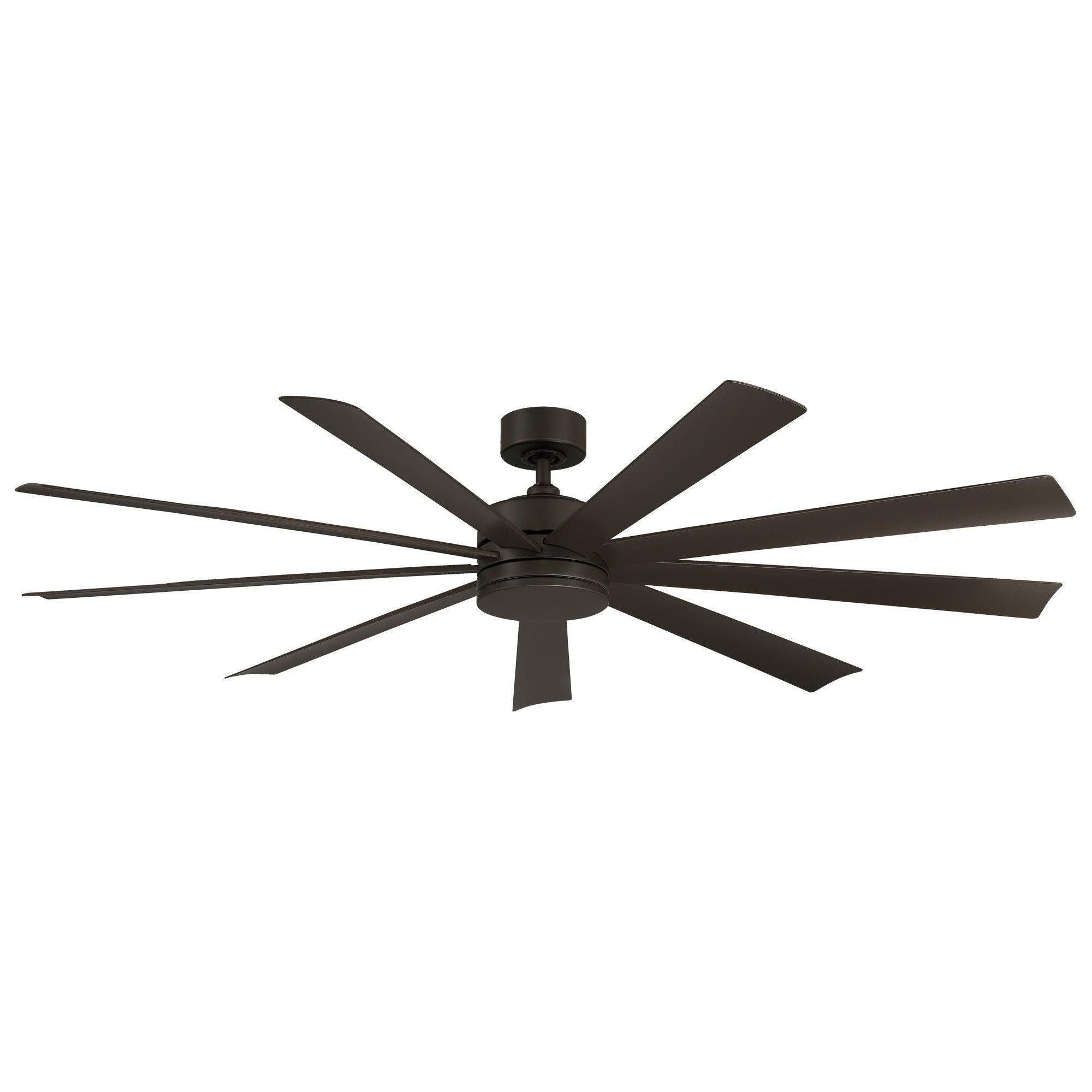 Modern Forms - Wynd XL Indoor/Outdoor 9-Blade 72" Smart Ceiling Fan with LED Light Kit and Remote Control - Lights Canada