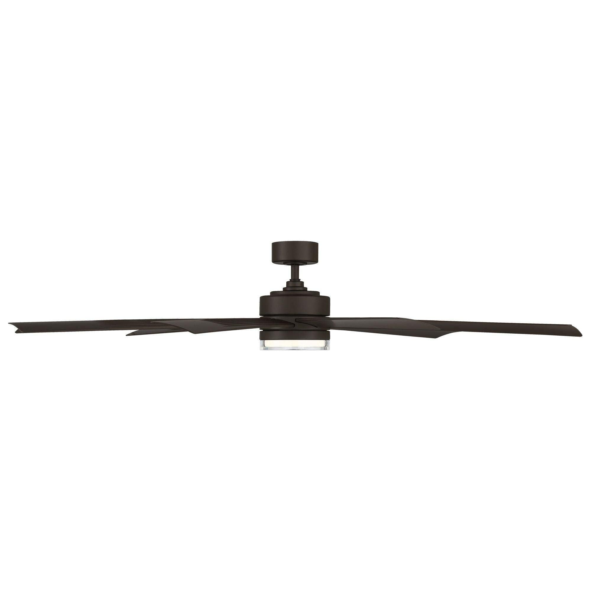 Modern Forms - Wynd XL Indoor/Outdoor 9-Blade 72" Smart Ceiling Fan with LED Light Kit and Remote Control - Lights Canada