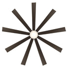 Modern Forms - Wynd XL Indoor/Outdoor 9-Blade 72" Smart Ceiling Fan with LED Light Kit and Remote Control - Lights Canada