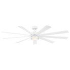 Modern Forms - Wynd XL Indoor/Outdoor 9-Blade 72" Smart Ceiling Fan with LED Light Kit and Remote Control - Lights Canada
