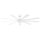 Modern Forms - Wynd XL Indoor/Outdoor 9-Blade 72" Smart Ceiling Fan with LED Light Kit and Remote Control - Lights Canada