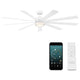 Modern Forms - Wynd XL Indoor/Outdoor 9-Blade 72" Smart Ceiling Fan with LED Light Kit and Remote Control - Lights Canada