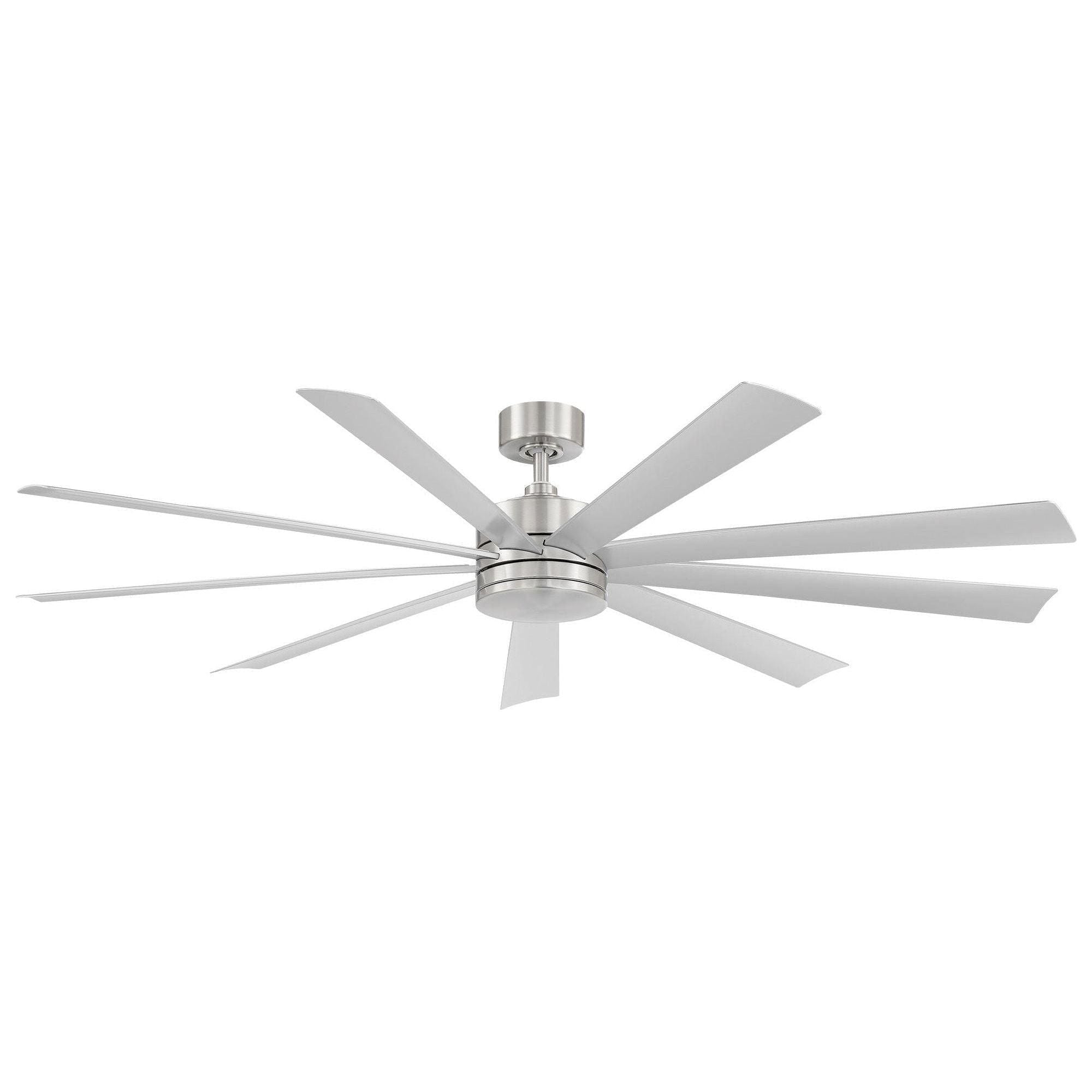Modern Forms - Wynd XL Indoor/Outdoor 9-Blade 72" Smart Ceiling Fan with LED Light Kit and Remote Control - Lights Canada