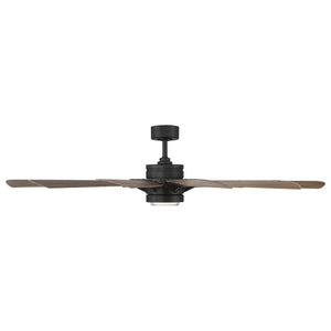 Modern Forms - Wyndmill Indoor/Outdoor 12-Blade 65" Smart Ceiling Fan with LED Light Kit and Remote Control - Lights Canada