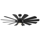 Modern Forms - Wyndmill Indoor/Outdoor 12-Blade 65" Smart Ceiling Fan with LED Light Kit and Remote Control - Lights Canada