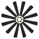 Modern Forms - Wyndmill Indoor/Outdoor 12-Blade 65" Smart Ceiling Fan with LED Light Kit and Remote Control - Lights Canada
