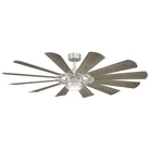 Modern Forms - Wyndmill Indoor/Outdoor 12-Blade 65" Smart Ceiling Fan with LED Light Kit and Remote Control - Lights Canada