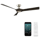 Modern Forms - Torque Indoor/Outdoor 3-Blade 58" Smart Ceiling Fan with Remote Control - Lights Canada