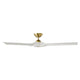 Modern Forms - Torque Indoor/Outdoor 3-Blade 58" Smart Ceiling Fan with Remote Control - Lights Canada