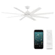 Modern Forms - Roboto XL Indoor/Outdoor 8-Blade 70" Smart Ceiling Fan with Remote Control - Lights Canada