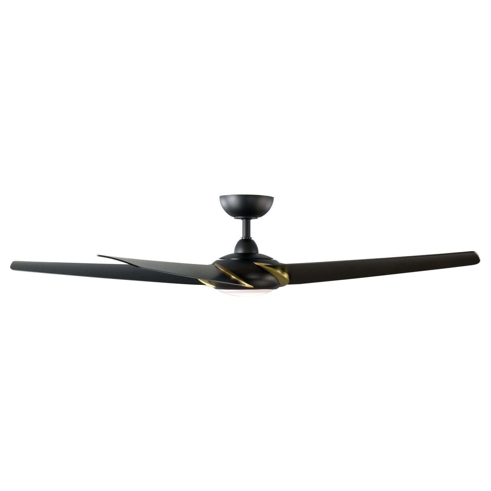 Modern Forms - Lucid Indoor/Outdoor 5-Blade 62" Smart Ceiling Fan with LED Light Kit and Remote Control - Lights Canada