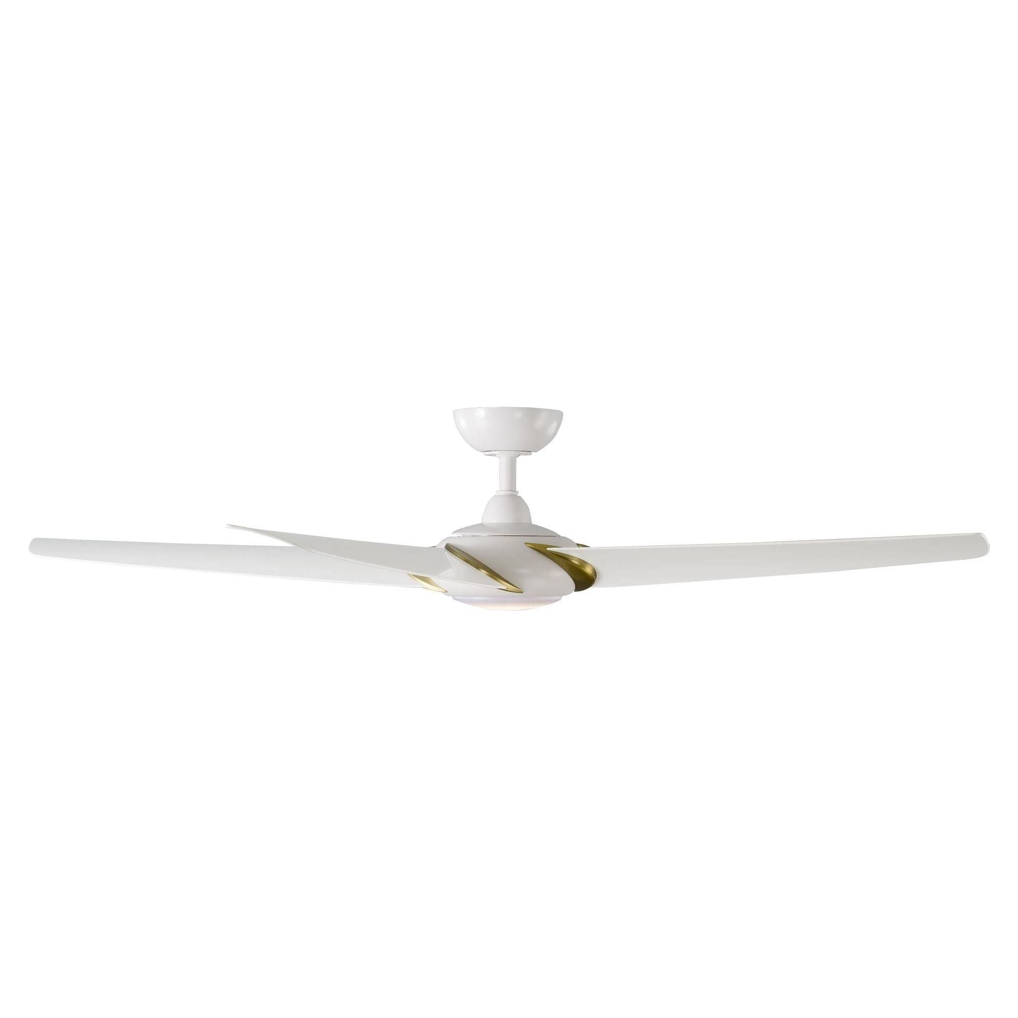Modern Forms - Lucid Indoor/Outdoor 5-Blade 62" Smart Ceiling Fan with LED Light Kit and Remote Control - Lights Canada