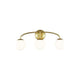 Visual Comfort Studio Collection - Galassia Three Light Vanity - Lights Canada