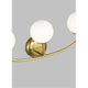 Visual Comfort Studio Collection - Galassia Three Light Vanity - Lights Canada
