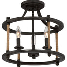 Quoizel - Frontier Semi Flush Mount - Lights Canada