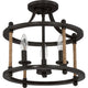 Quoizel - Frontier Semi Flush Mount - Lights Canada