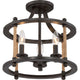Quoizel - Frontier Semi Flush Mount - Lights Canada