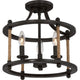 Quoizel - Frontier Semi Flush Mount - Lights Canada