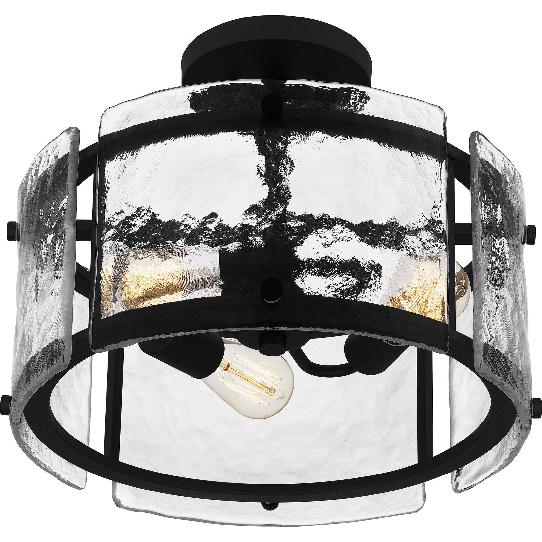 Quoizel - Fortress Semi Flush Mount - Lights Canada