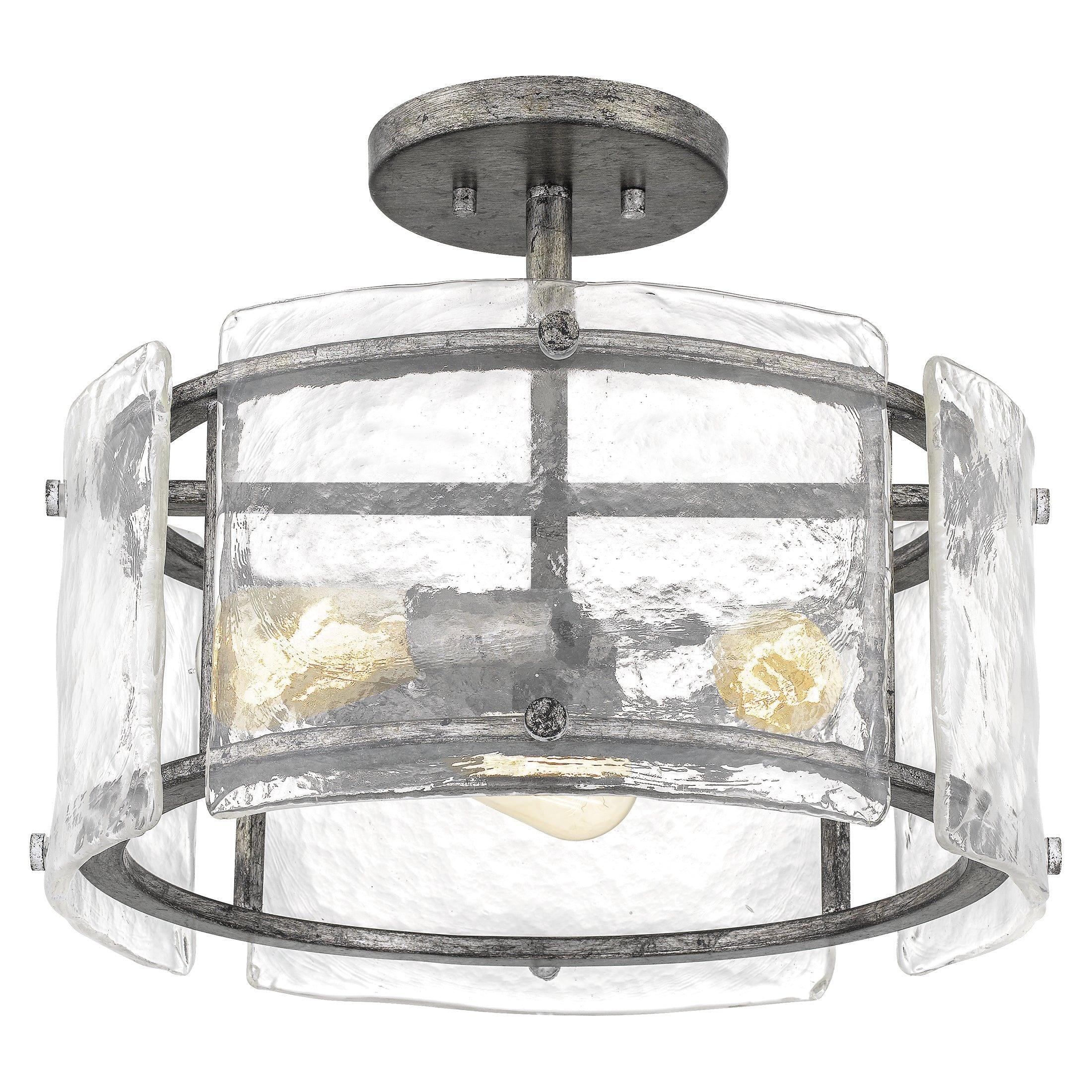 Quoizel - Fortress Semi Flush Mount - Lights Canada