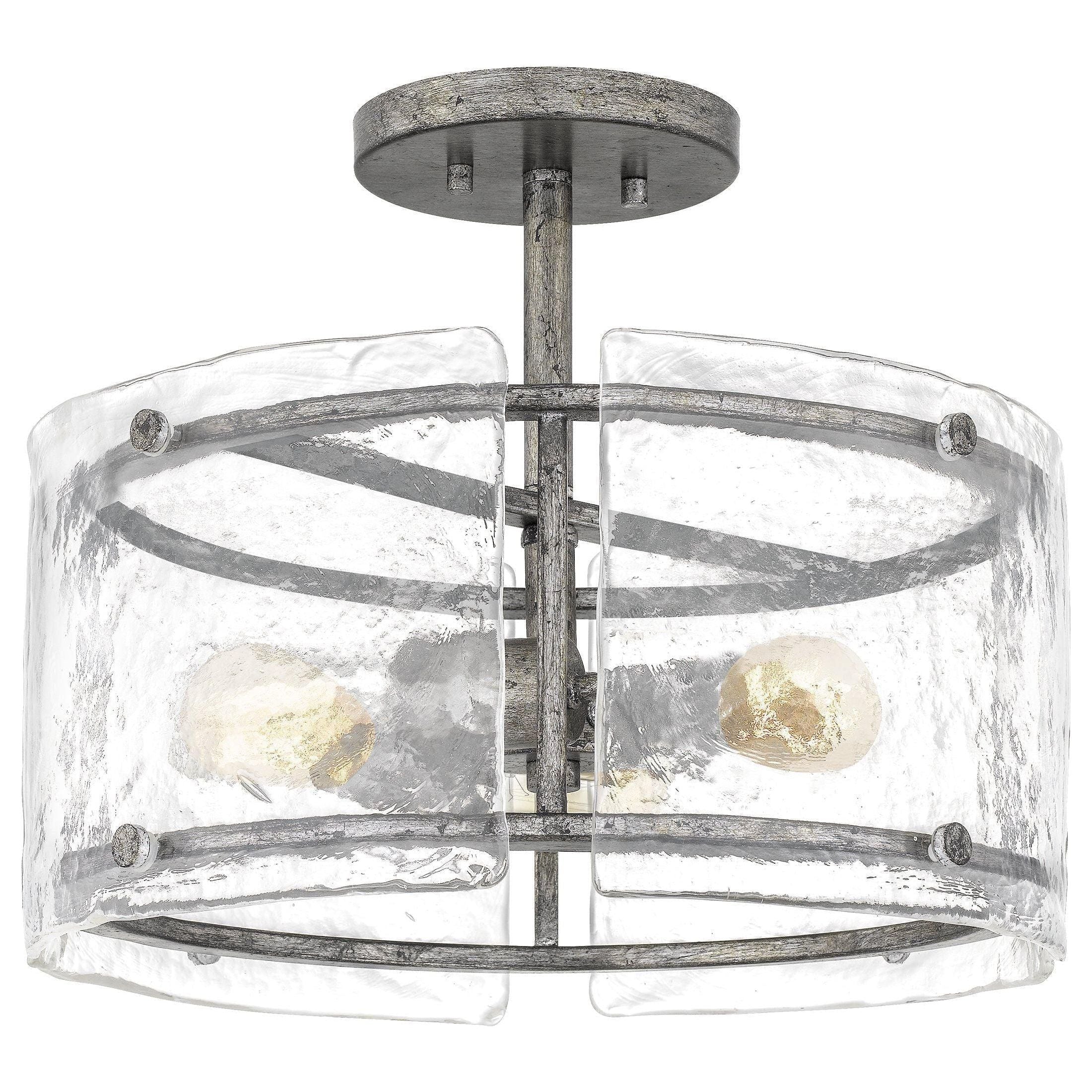 Quoizel - Fortress Semi Flush Mount - Lights Canada