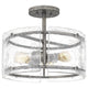 Quoizel - Fortress Semi Flush Mount - Lights Canada