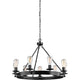 Generation Lighting - Ravenwood Manor Nine Light Chandelier (with Bulbs) - Lights Canada