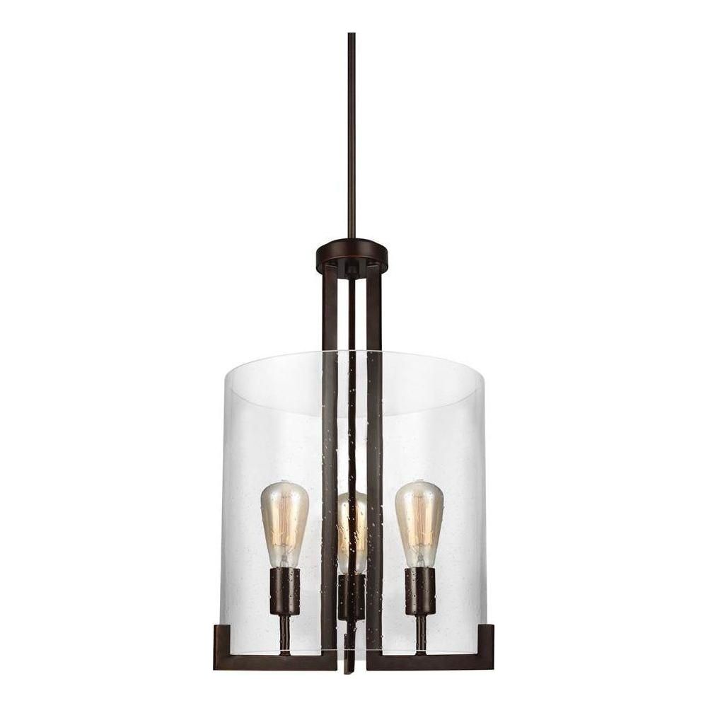 Generation Lighting - Dawes Three Light Pendant (with Bulbs) - Lights Canada