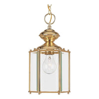Classico One Light Outdoor Semi-Flush Convertible Pendant (with Bulbs)