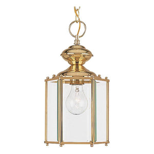 Generation Lighting - Classico One Light Outdoor Semi-Flush Convertible Pendant (with Bulbs) - Lights Canada