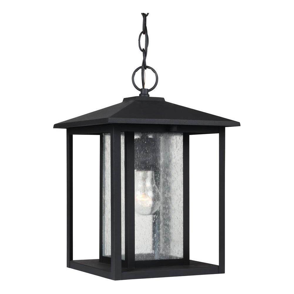 Generation Lighting - Hunnington One Light Outdoor Pendant (with Bulbs) - Lights Canada