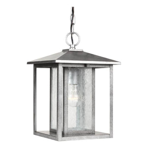 Generation Lighting - Hunnington One Light Outdoor Pendant (with Bulbs) - Lights Canada