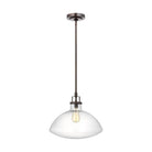 Generation Lighting - Belton One Light Pendant (with Bulbs) - Lights Canada