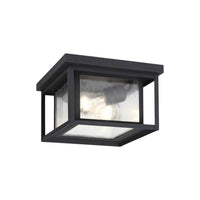 Hunnington Two Light Outdoor Flush Mount (with Bulbs)