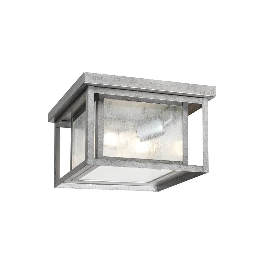 Generation Lighting - Hunnington Two Light Outdoor Flush Mount (with Bulbs) - Lights Canada