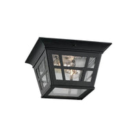 Herrington Two Light Outdoor Flush Mount (with Bulbs)