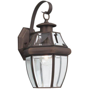 Generation Lighting - Lancaster One Light Outdoor Wall Lantern (with Bulbs) - Lights Canada