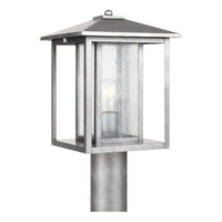 Hunnington One Light Outdoor Post Lantern (with Bulbs)