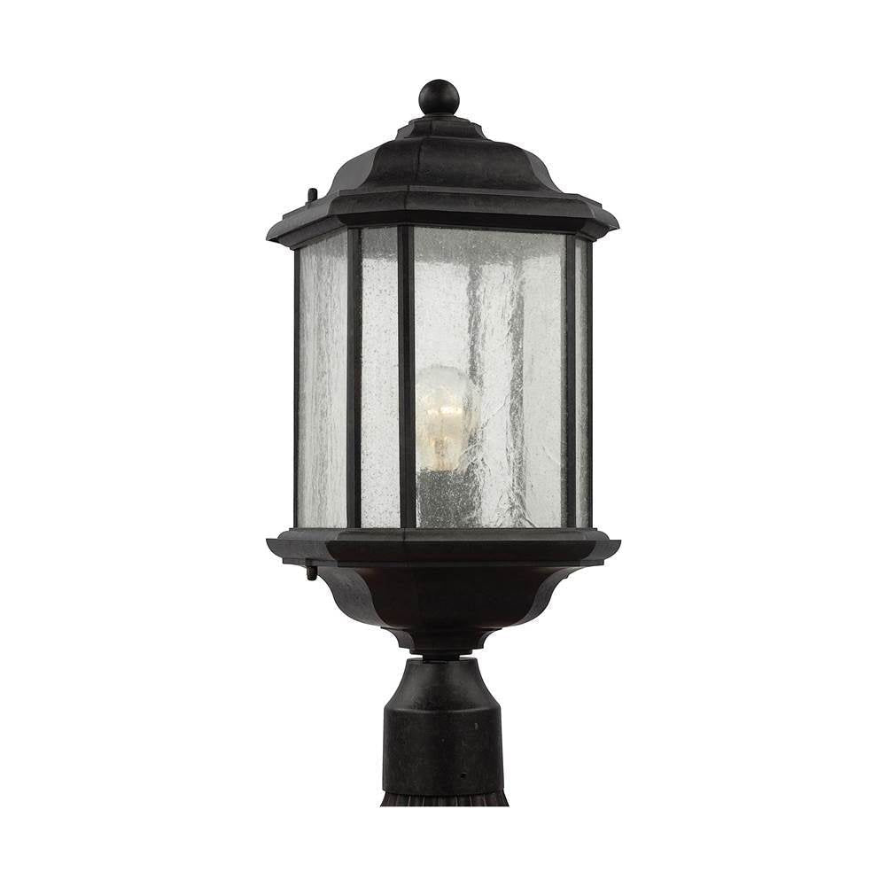 Generation Lighting - Kent One Light Outdoor Post Lantern (with Bulbs) - Lights Canada