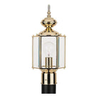 Generation Lighting - Classico One Light Outdoor Post Lantern (with Bulbs) - Lights Canada
