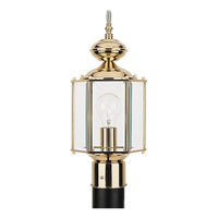 Classico One Light Outdoor Post Lantern (with Bulbs)