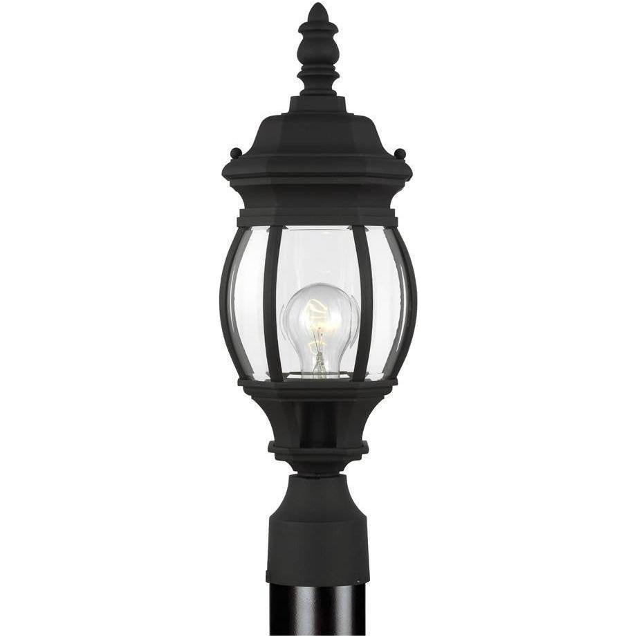 Generation Lighting - Wynfield Small One Light Outdoor Post Lantern (with Bulbs) - Lights Canada