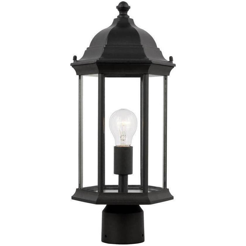 Generation Lighting - Sevier Medium One Light Outdoor Post Lantern (with Bulbs) - Lights Canada