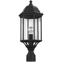 Sevier Large One Light Outdoor Post Lantern (with Bulbs)