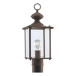 Generation Lighting - Jamestowne One Light Outdoor Post Lantern (with Bulbs) - Lights Canada