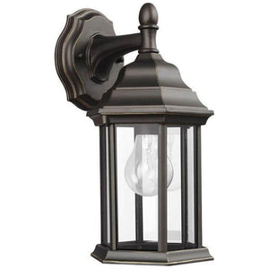 Generation Lighting - Sevier Small One Light Downlight Outdoor Wall Lantern (with Bulbs) - Lights Canada