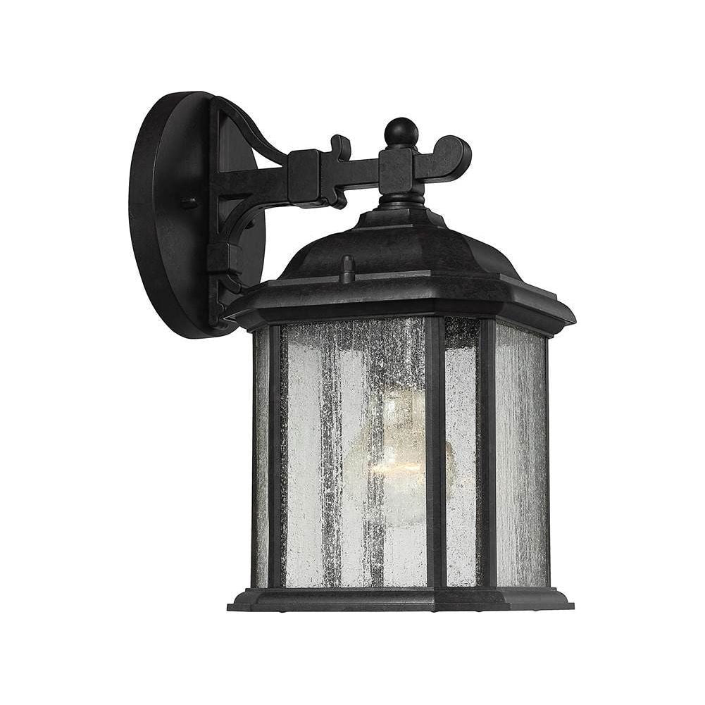 Generation Lighting - Kent One Light Outdoor Wall Lantern (with Bulbs) - Lights Canada